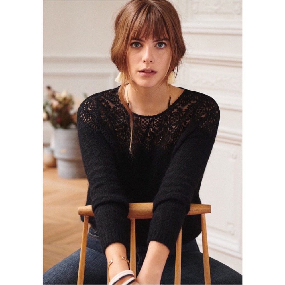 Sezane Pull Grace Jumper Sweater